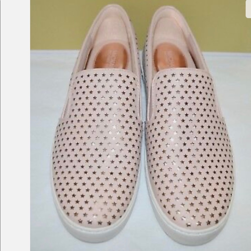 MICHAEL KORS KEATON LEATHER 6M Soft Pink NEW
